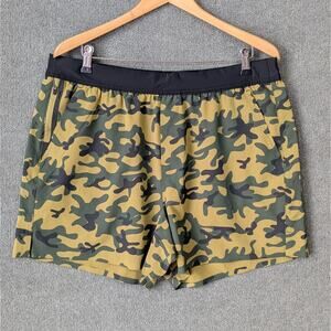 Ten Thousand Shorts Mens XXL The Interval Short Camo Unlined Drawstring Gym